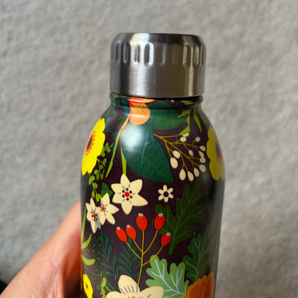 Vacuum Flask & Stainless Steel Double Walled Insulated Bottle - Prairie Flower - Picture 4 of 6